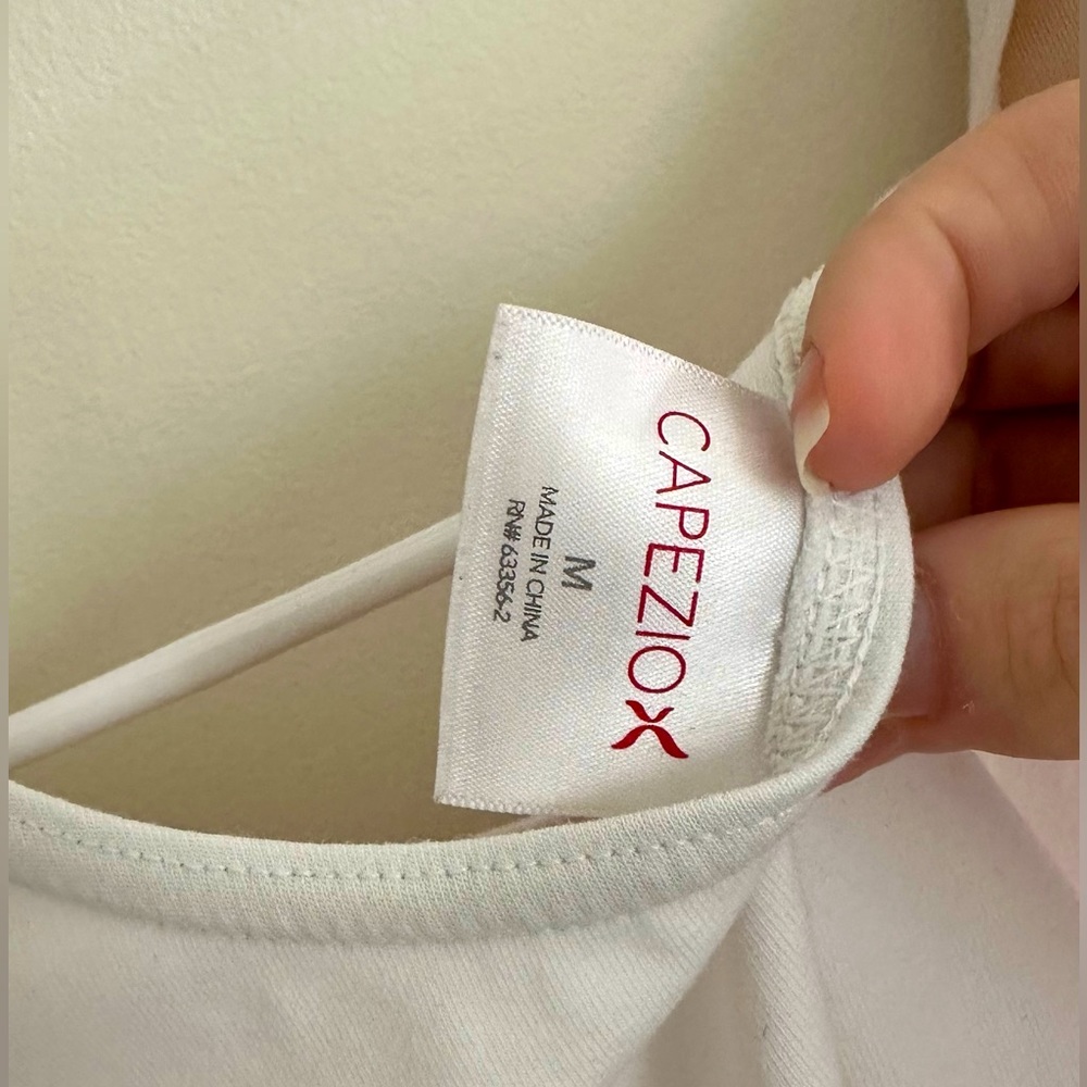CAPEZIO WHITE LEOTARD
